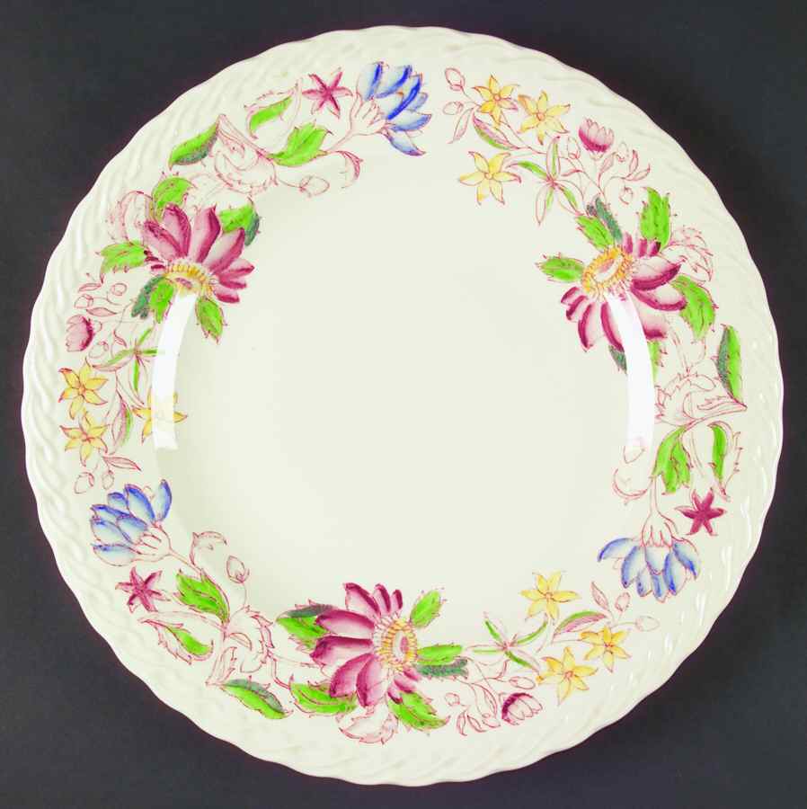 Dolores 14" Chop Plate (Round Platter) by Metlox - Poppytrail - Vernon-1