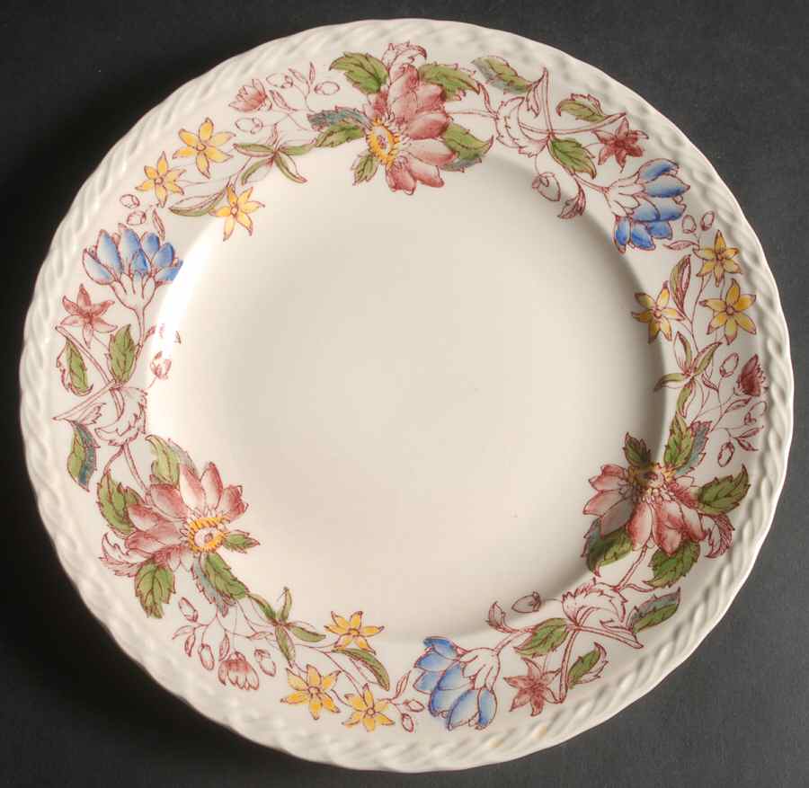 Dolores Luncheon Plate by Metlox - Poppytrail - Vernon-1