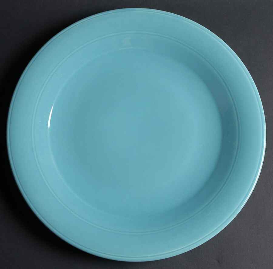 Early California Light Blue 13" Chop Plate (Round Platter) by Metlox - Poppytrail - Vernon-1