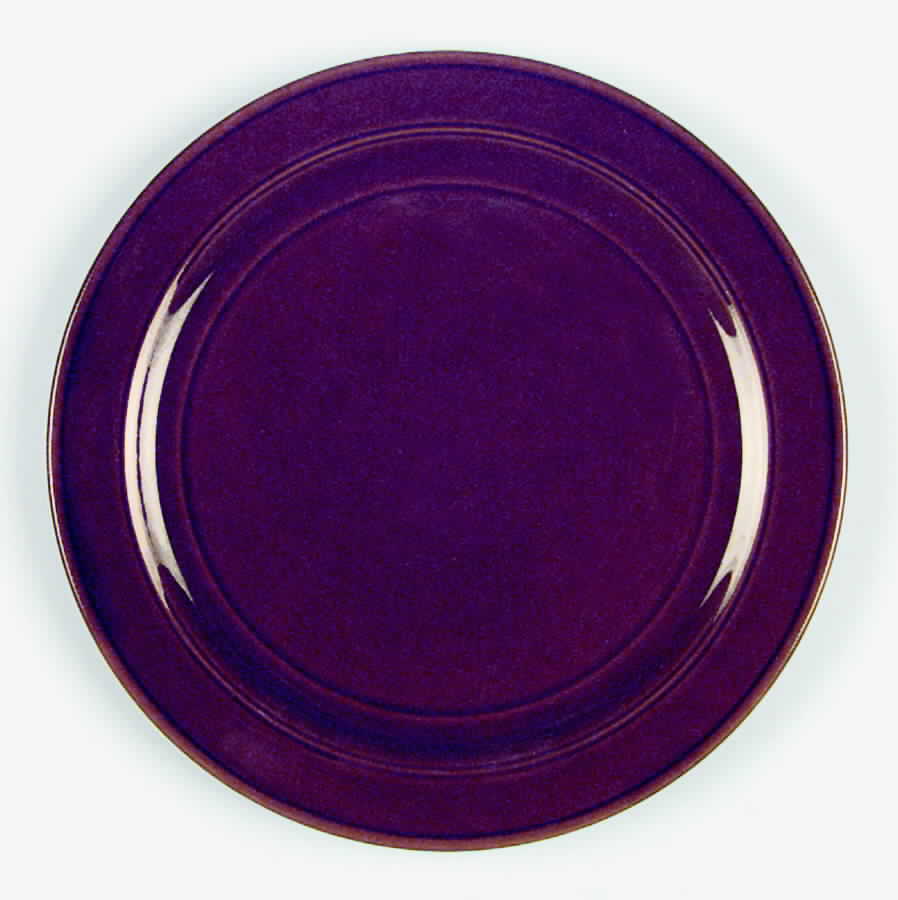 Early California Brown Luncheon Plate by Metlox - Poppytrail - Vernon-1