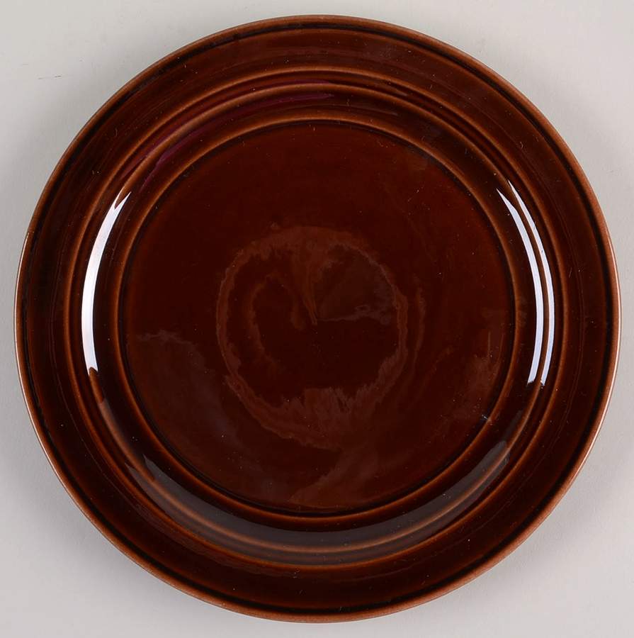 Early California Brown Salad Plate by Metlox - Poppytrail - Vernon-1