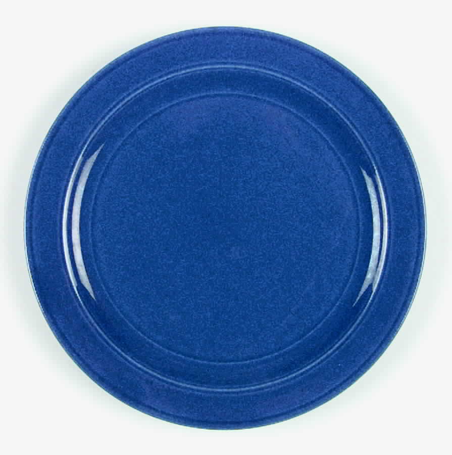Early California Cobalt Blue Luncheon Plate by Metlox - Poppytrail - Vernon-1