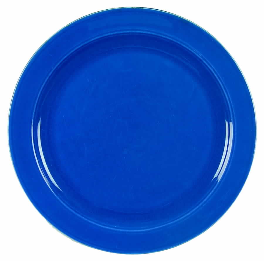 Early California Cobalt Blue Dinner Plate by Metlox - Poppytrail - Vernon-1