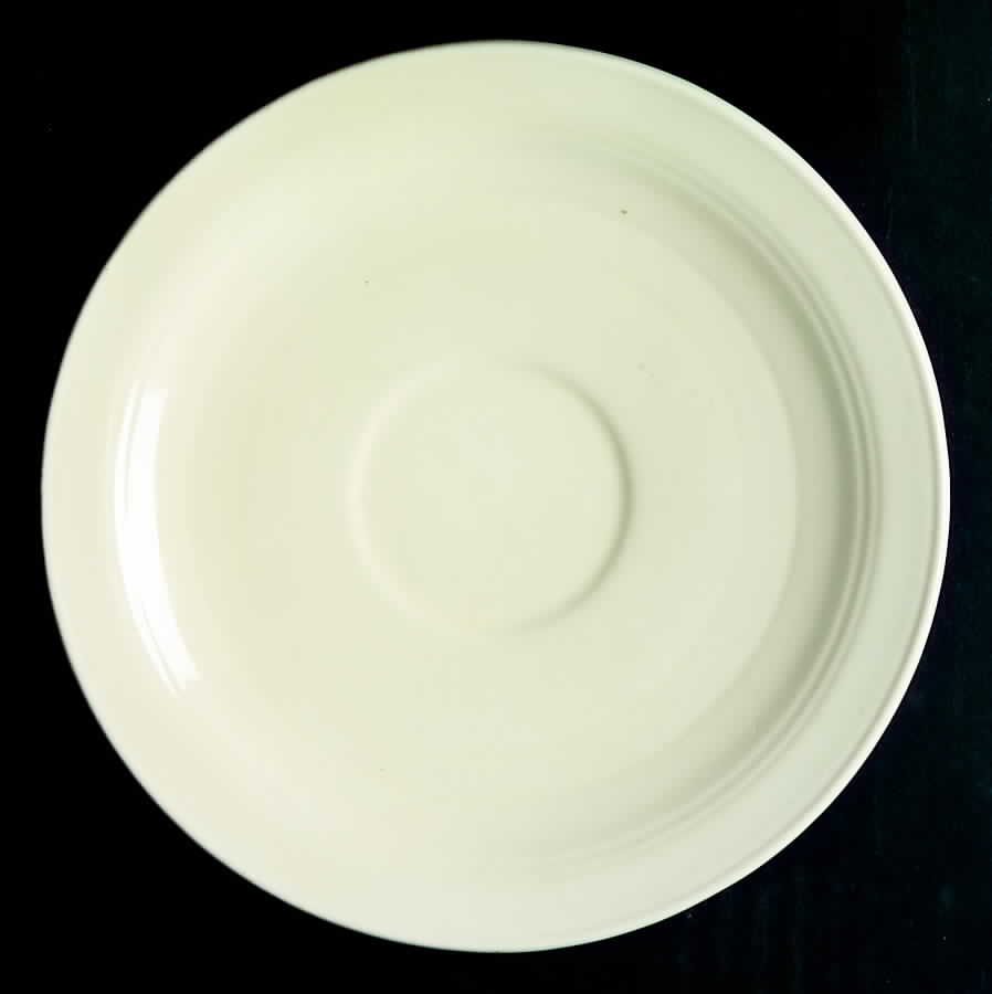 Early California Ivory Saucer by Metlox - Poppytrail - Vernon-1