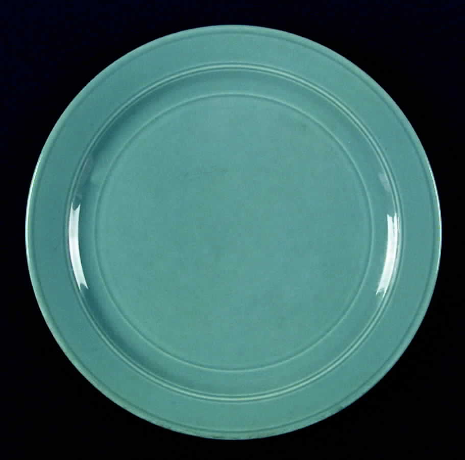 Early California Turquoise Luncheon Plate by Metlox - Poppytrail - Vernon-1