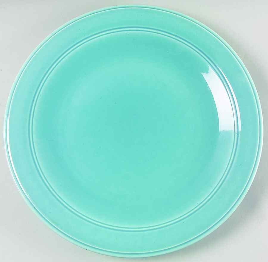 Early California Turquoise 12" Chop Plate (Round Platter) by Metlox - Poppytrail - Vernon-1