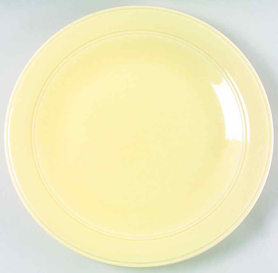 Early California Yellow 12" Chop Plate (Round Platter) by Metlox - Poppytrail - Vernon-1