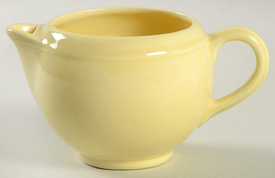 Early California Yellow Creamer by Metlox - Poppytrail - Vernon-1