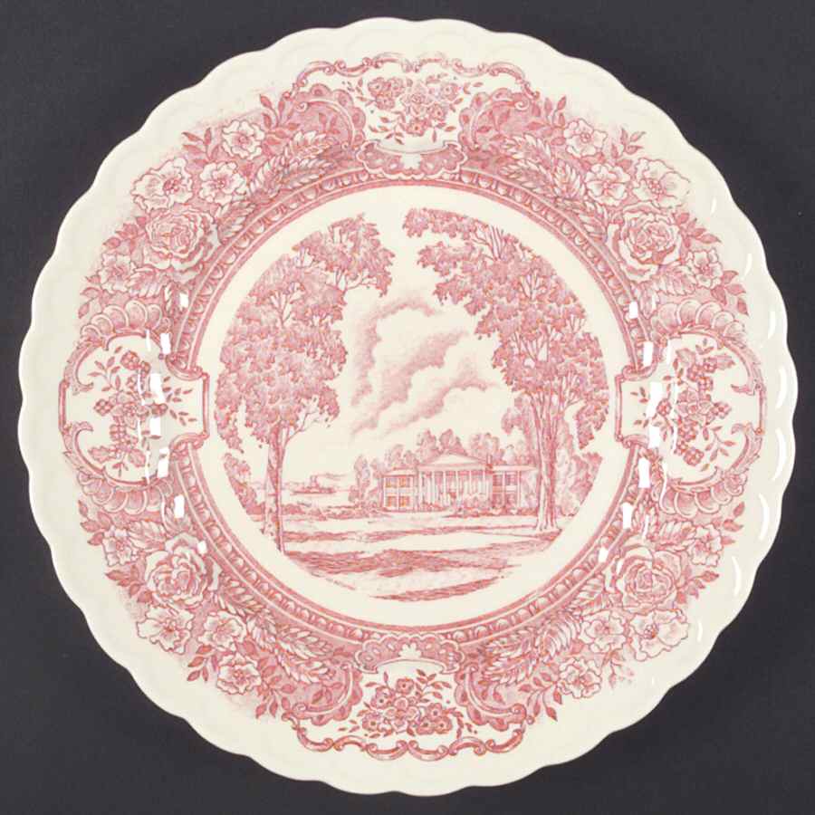 Early Days Pink Dinner Plate by Metlox - Poppytrail - Vernon-1