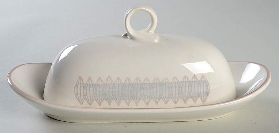 Fancy Free 1/4 Lb Covered Butter by Metlox - Poppytrail - Vernon-1