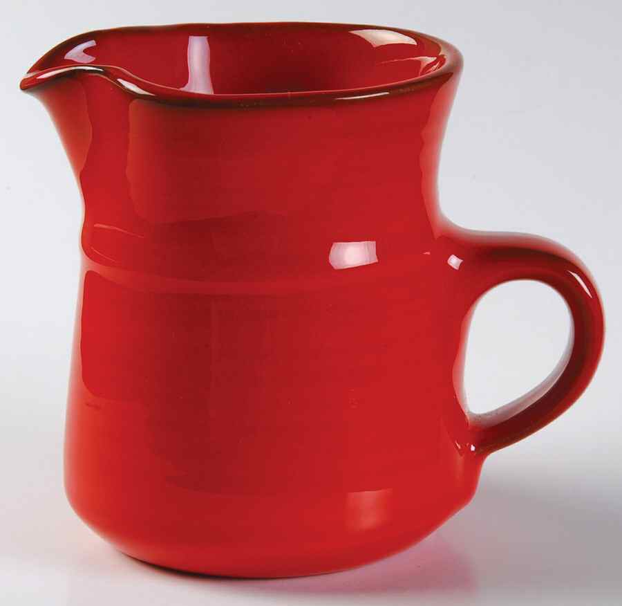 Flamenco Red Creamer by Metlox - Poppytrail - Vernon-1