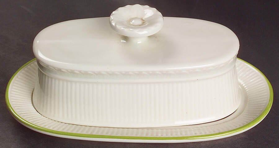 Flower Basket 1/4 Lb Covered Butter by Metlox - Poppytrail - Vernon-1