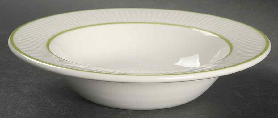 Flower Basket Rim Fruit/Dessert (Sauce) Bowl by Metlox - Poppytrail - Vernon-1
