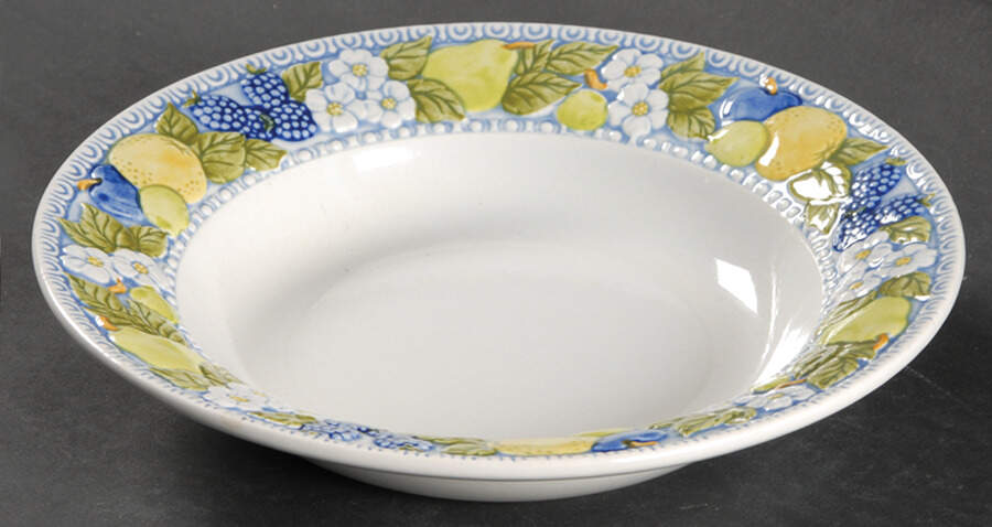 Florence Rim Soup Bowl by Metlox - Poppytrail - Vernon-1