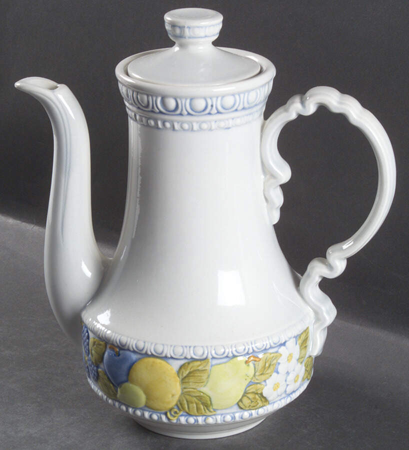 Florence Coffee Pot & Lid by Metlox - Poppytrail - Vernon-1