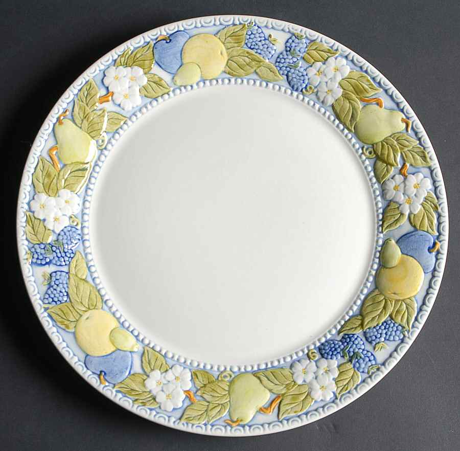Florence 12" Chop Plate (Round Platter) by Metlox - Poppytrail - Vernon-1