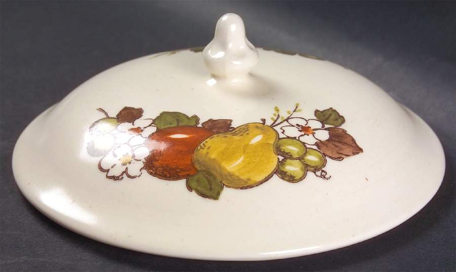 Fruit Basket Lid for Round Vegetable by Metlox - Poppytrail - Vernon-1