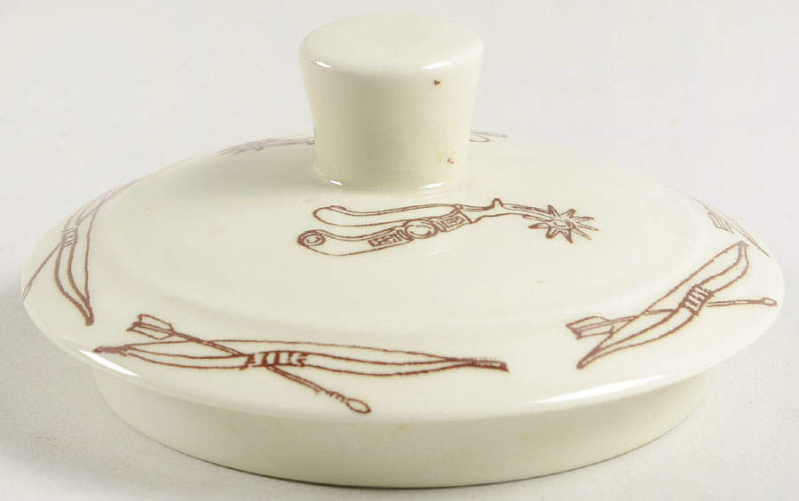 Frontier Days Lid for Teapot by Metlox - Poppytrail - Vernon-1