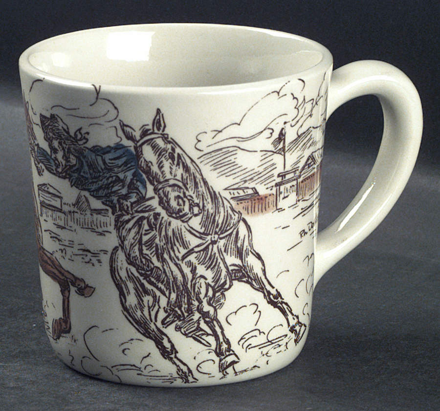 Frontier Days Mug by Metlox - Poppytrail - Vernon-1
