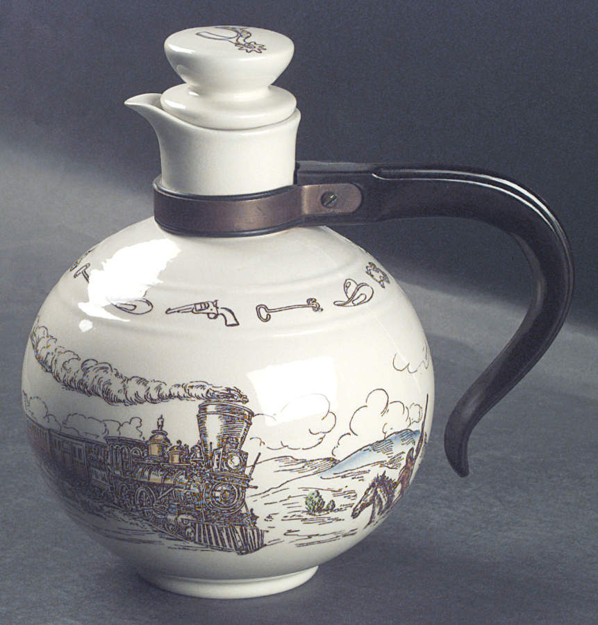Frontier Days Carafe & Lid by Metlox - Poppytrail - Vernon-1
