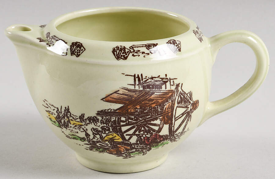 Frontier Days Creamer No Lid by Metlox - Poppytrail - Vernon-1