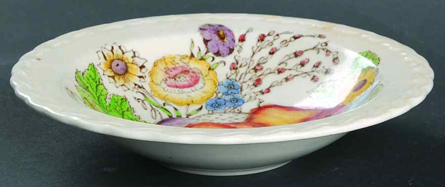 Fruitdale Rim Fruit/Dessert (Sauce) Bowl by Metlox - Poppytrail - Vernon-1