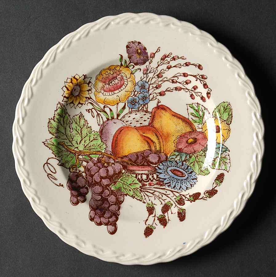 Fruitdale Bread & Butter Plate by Metlox - Poppytrail - Vernon-1