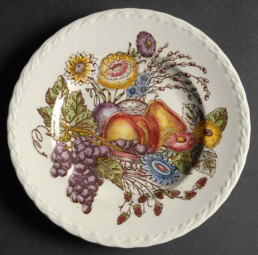 Fruitdale Salad Plate by Metlox - Poppytrail - Vernon-1
