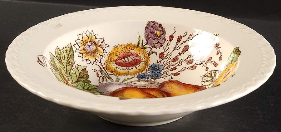 Fruitdale 9" Round Vegetable Bowl by Metlox - Poppytrail - Vernon-1