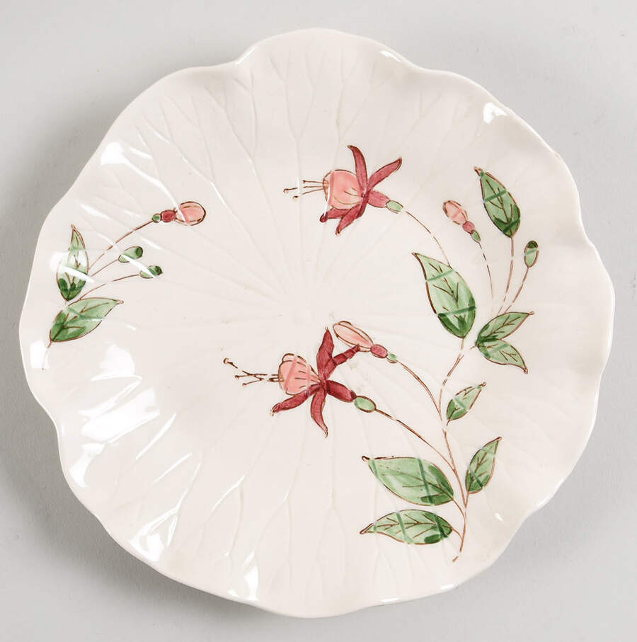 Fuchsia Salad Plate by Metlox - Poppytrail - Vernon-1