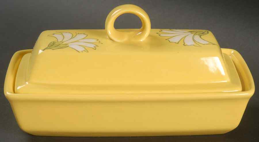 Gaiety 1/4 Lb Covered Butter by Metlox - Poppytrail - Vernon-1