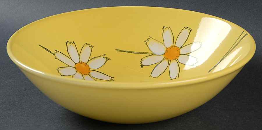 Gaiety 9" Round Vegetable Bowl by Metlox - Poppytrail - Vernon-1