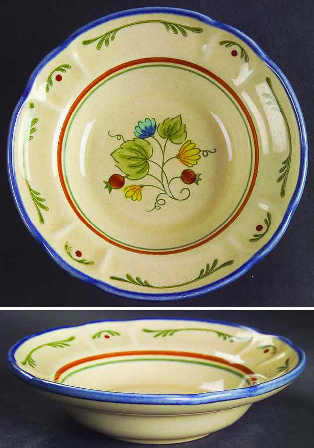 Gigi Rim Fruit/Dessert (Sauce) Bowl by Metlox - Poppytrail - Vernon-1