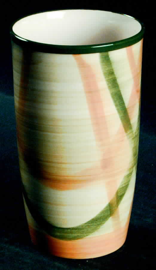 Gingham Green 16 Oz Tumbler by Metlox - Poppytrail - Vernon-1
