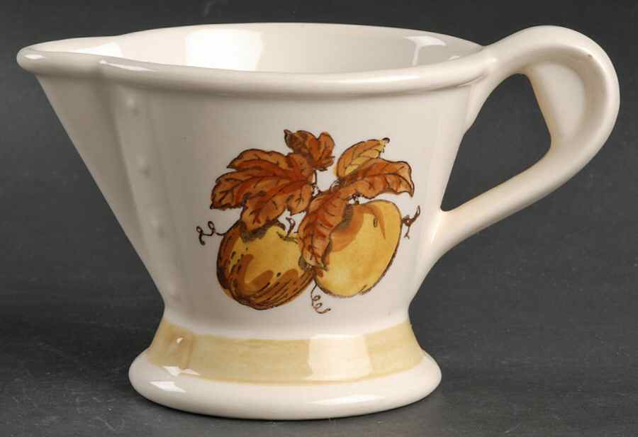 Golden Fruit Creamer by Metlox - Poppytrail - Vernon-1