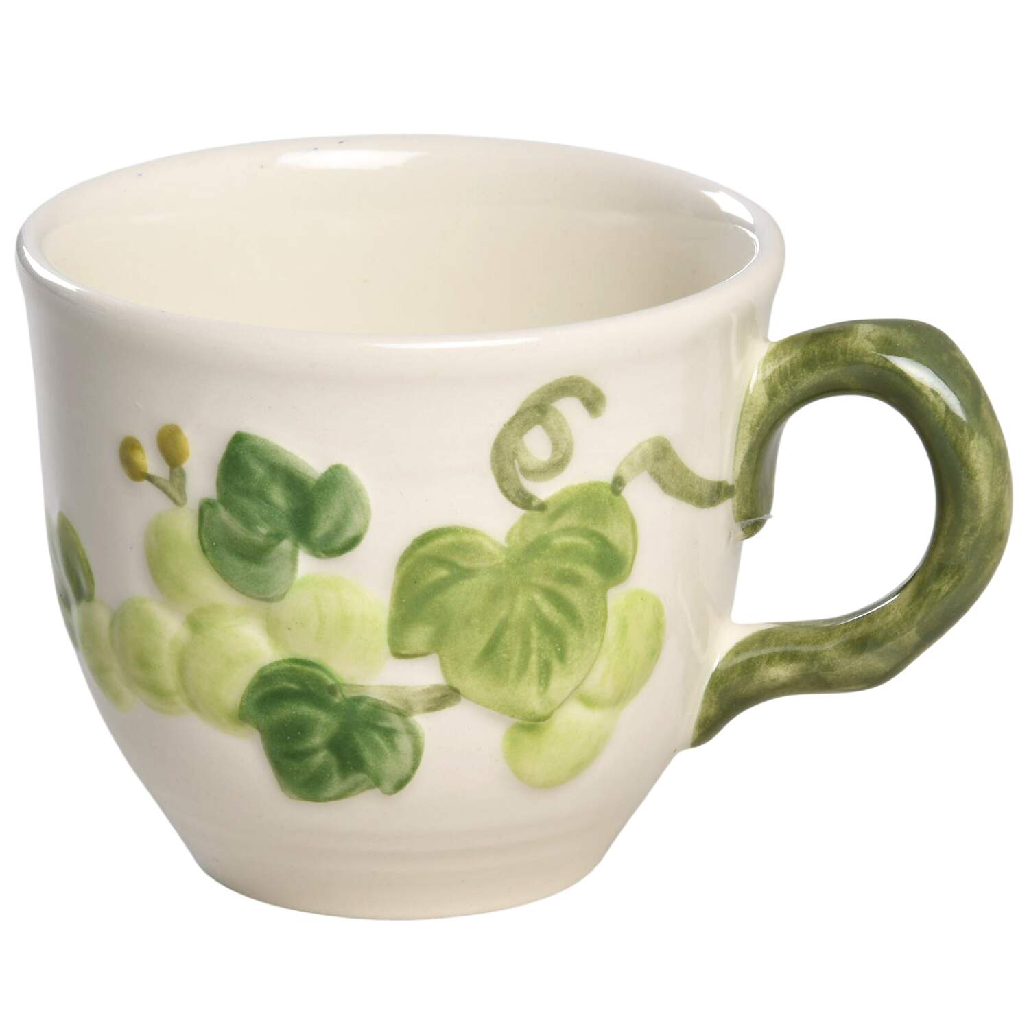 Grape Arbor Green Flat Cup by Metlox - Poppytrail - Vernon-1
