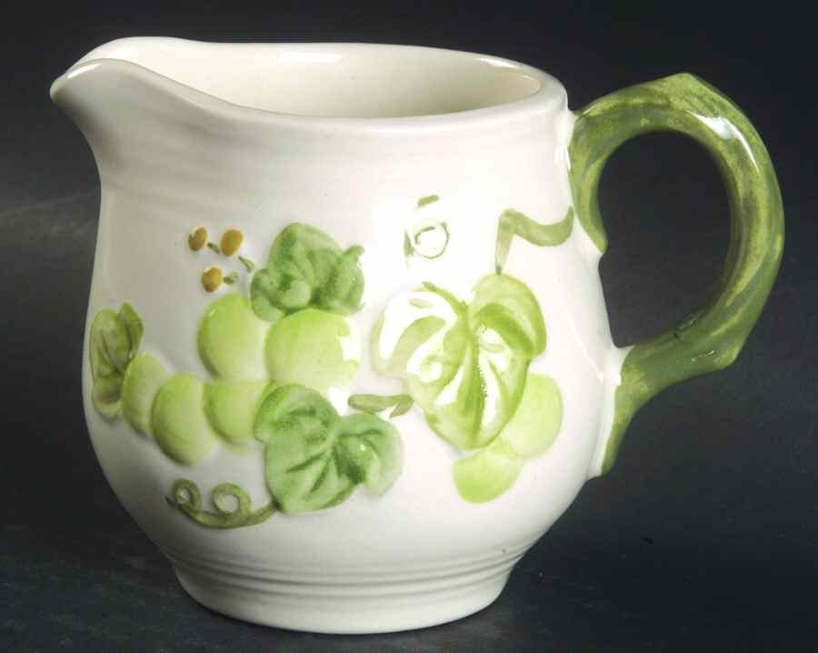 Grape Arbor Green Creamer by Metlox - Poppytrail - Vernon-1