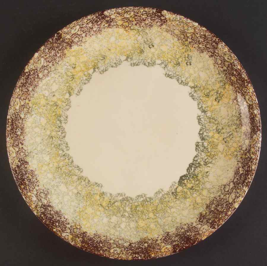 Hawaiian Coral 12" Chop Plate (Round Platter) by Metlox - Poppytrail - Vernon-1