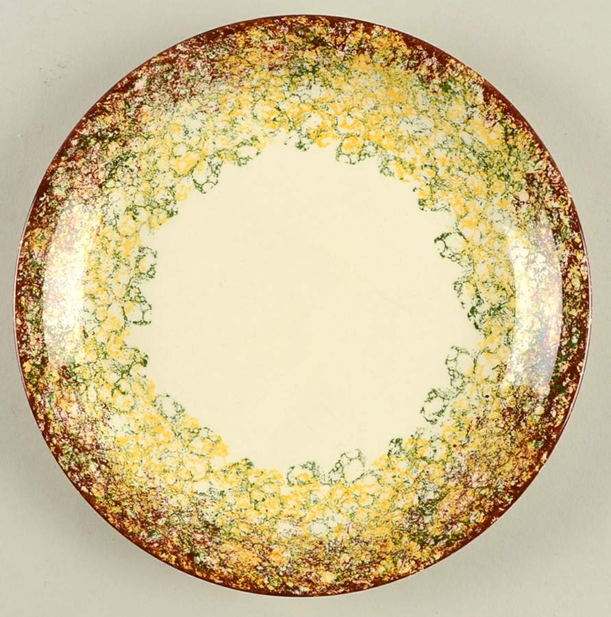 Hawaiian Coral Salad Plate by Metlox - Poppytrail - Vernon-1