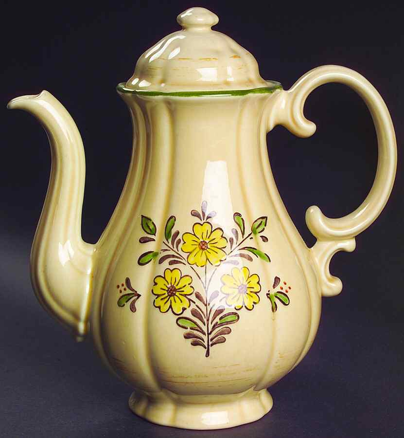 Happy Days Coffee Pot & Lid by Metlox - Poppytrail - Vernon-1