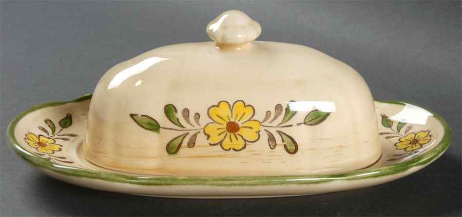 Happy Days 1/4 Lb Covered Butter by Metlox - Poppytrail - Vernon-1