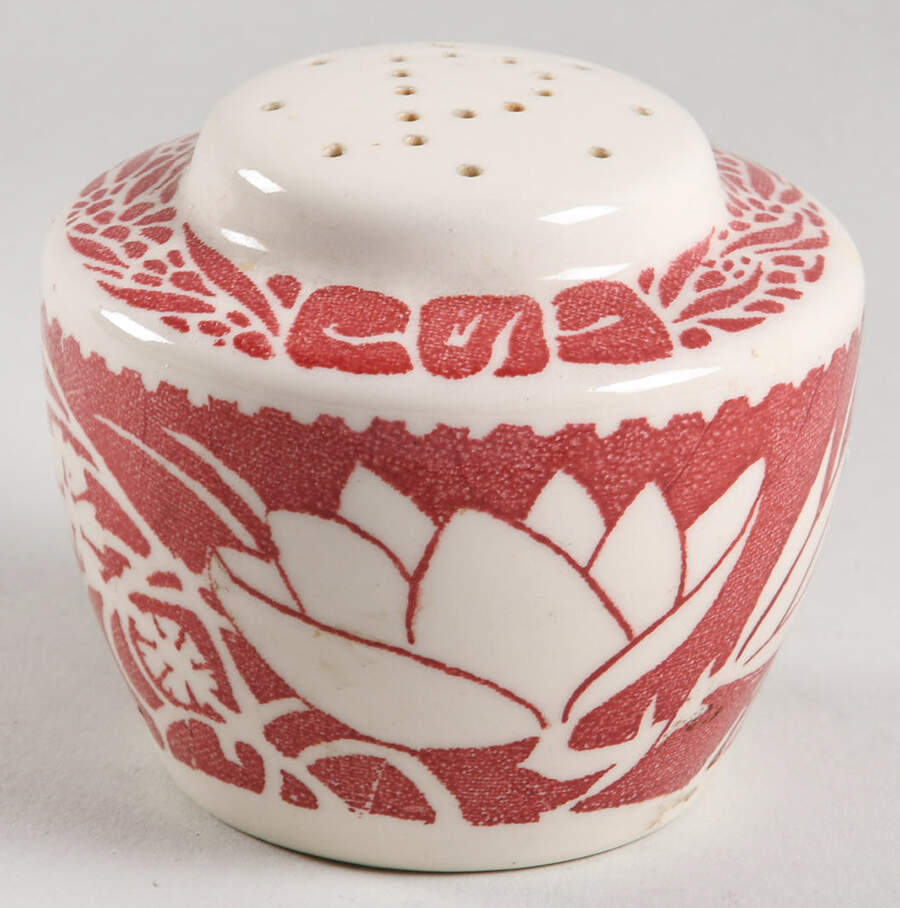 Hawaiian Flowers Pink Pepper Shaker by Metlox - Poppytrail - Vernon-1