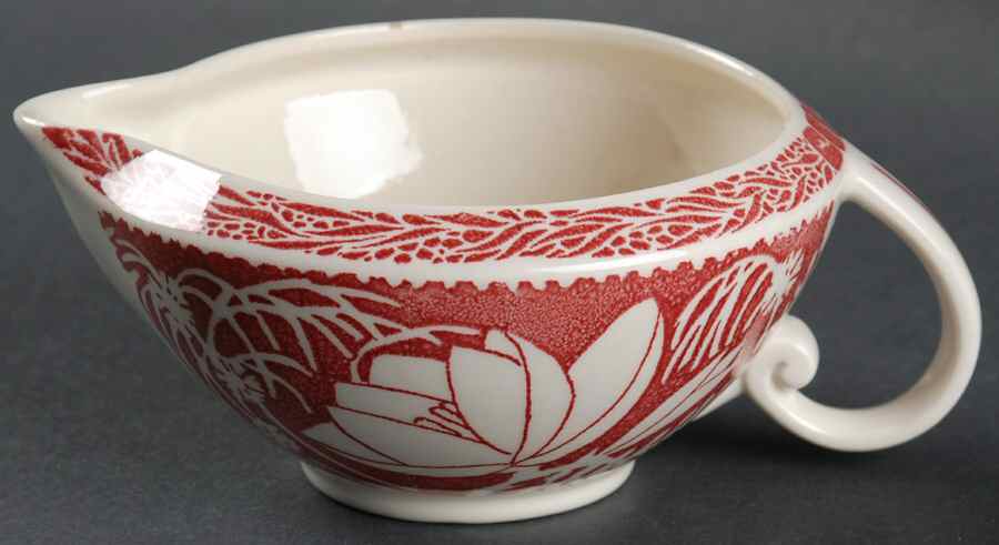 Hawaiian Flowers Pink Creamer by Metlox - Poppytrail - Vernon-1