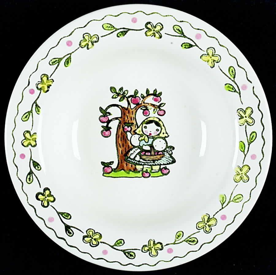 Happy Time Rim Fruit/Dessert (Sauce) Bowl by Metlox - Poppytrail - Vernon-1