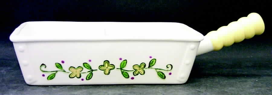 Happy Time Rectangular Divided Vegetable Bowl by Metlox - Poppytrail - Vernon-1