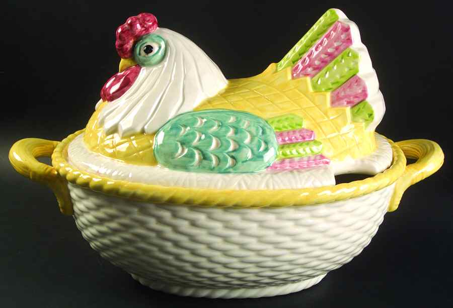 Happy Time Tureen &  Lid by Metlox - Poppytrail - Vernon-1
