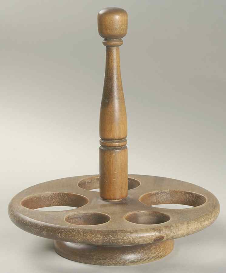 Happy Time Wood Base for Condiment Set by Metlox - Poppytrail - Vernon-1
