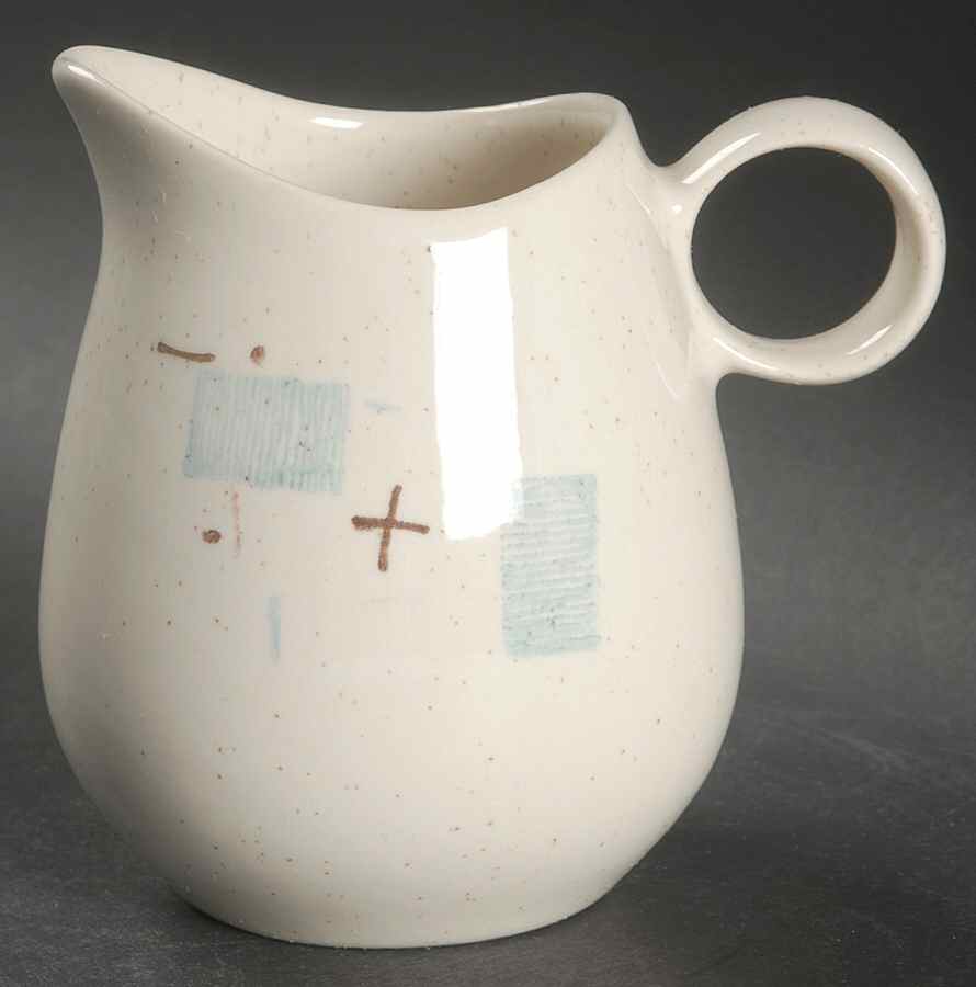 Heavenly Days Blue White Creamer by Metlox - Poppytrail - Vernon-1
