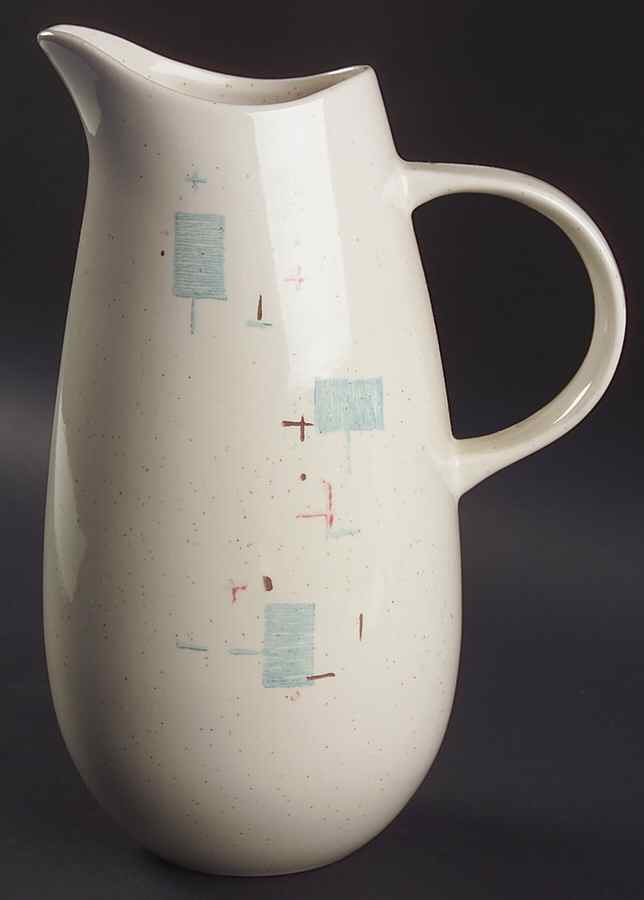Heavenly Days Blue White 64 Oz Pitcher by Metlox - Poppytrail - Vernon-1
