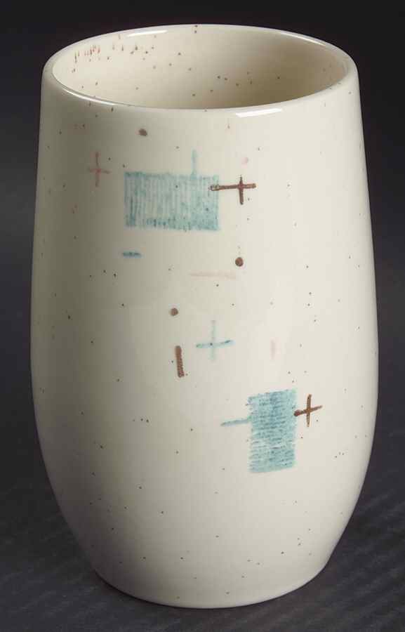 Heavenly Days Blue White 14 Oz Tumbler by Metlox - Poppytrail - Vernon-1